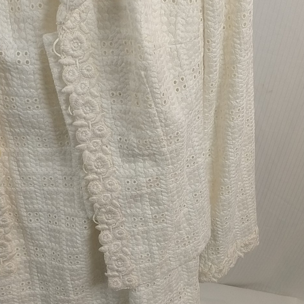 Vintage Rena Lange white skirt suit - Picture 2 of 5